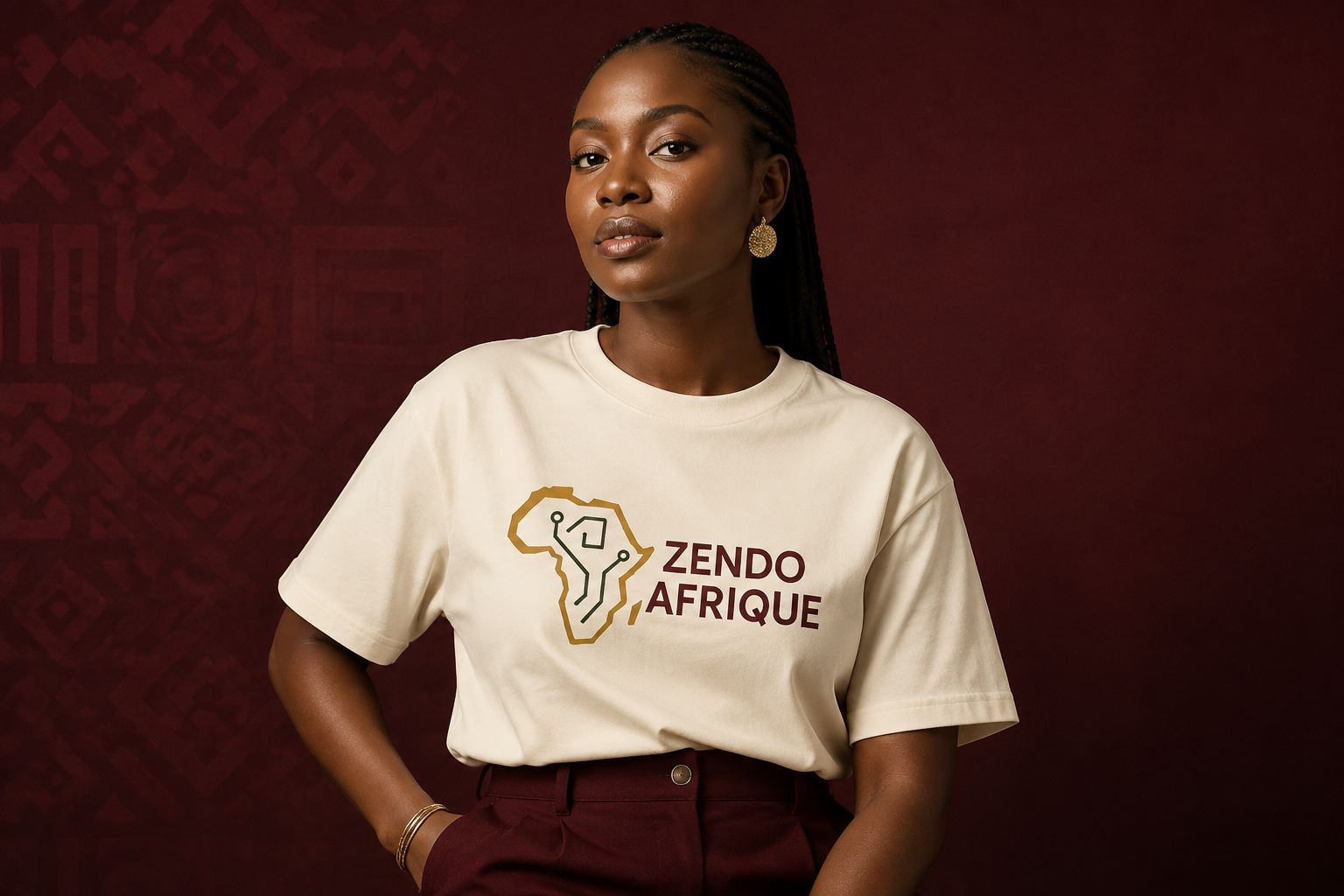 Collection de t-shirts Zendo Afrique